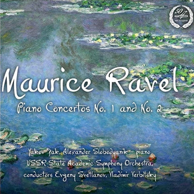 Alexander Slobodyanik Yakov Zak - Ravel: Piano Concertos No.1 & No.2 - Import CD