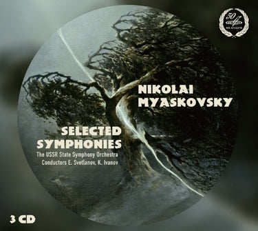 Myaskovsky Nikolai - N.Myaskovsky: Selected Symphonies - Import 3 CD Digipak