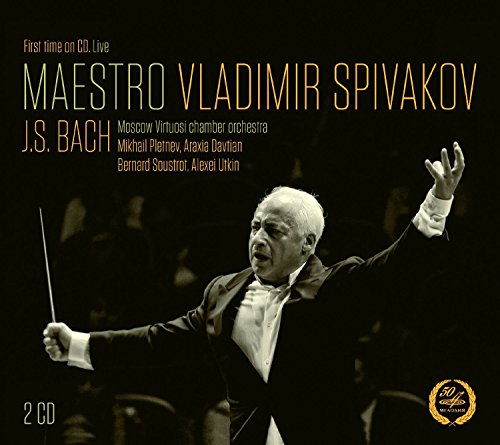 BACH,JOHANN SEBASTIAN - Maestro Vladimir Spivakov - J.S.Bach: Piano Concerto No.1, Orchestral Suite No.3, etc - Import 2 CD