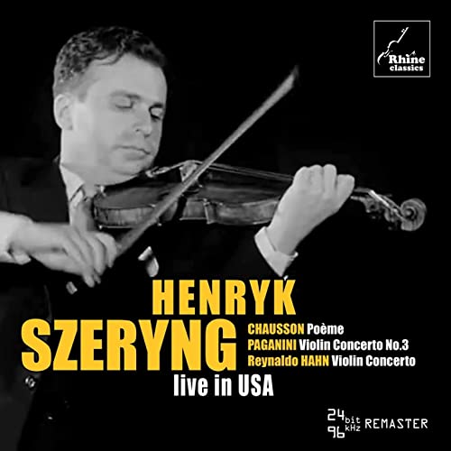 Chausson / Szeryng - Live - Import CD