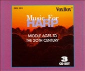 Luxembourg Radio Symphony Orchestra - Music for Harp - Middle Ages to the 20th Century - Import 3 CD