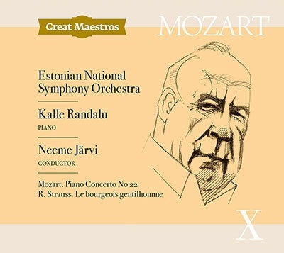 Neeme Jarvi - R.Strauss Le Bourgeois Gentilhomme Suite, Mozart Piano Concerto No.22 - Import CD