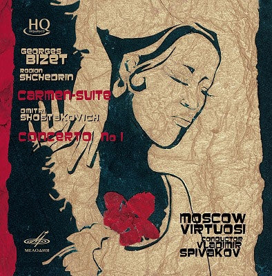 Vladimir Spivakov - Shostakovich, Dmitri (1906-1975);Shostakovich Piano Concerto No.1, Shchedrin Carmen Suite : Evgeny Kissin(P)Vladimir Spivakov / Moscow Virtuosi - Import HQCD Limited Edition