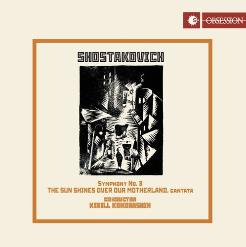 Kirill Kondrashin - ShostakovichSymphony No.8, Cantata The Sun Shines on Our Motherland : Moscow Philharmonic - Import CD Limited Edition