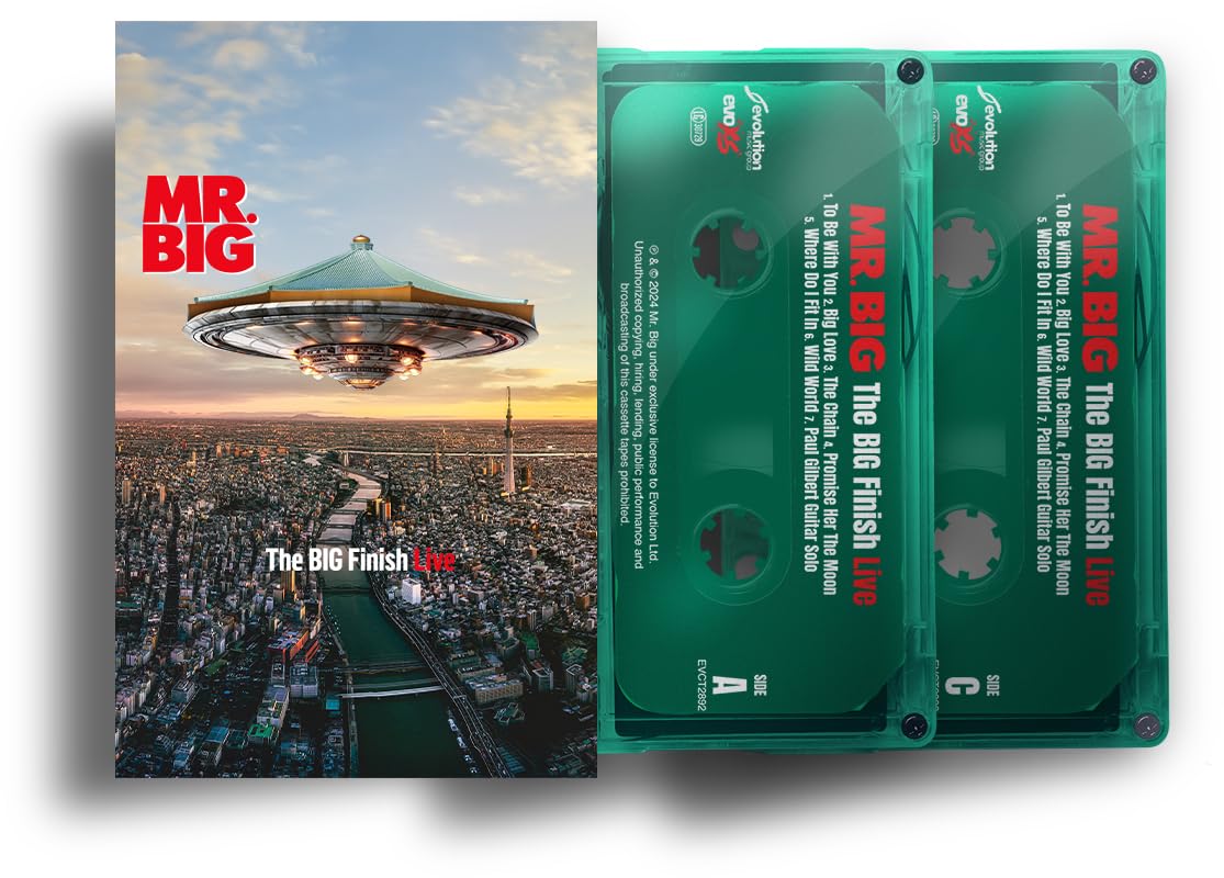 Mr. Big - The Big Finish Live - Import 2 Cassette Tape