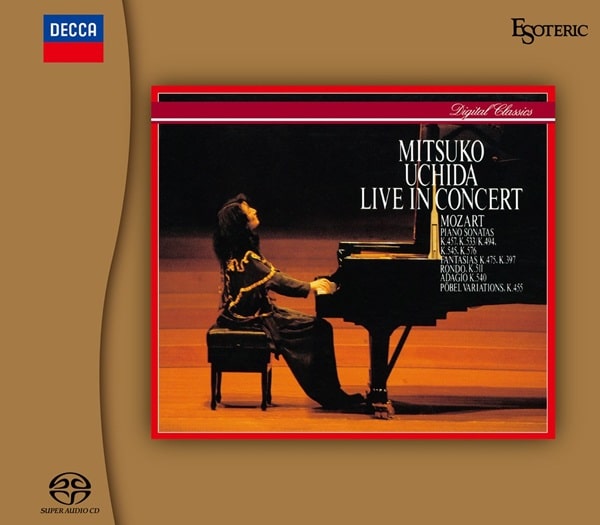 Mitsuko Uchida - Mozart Live In Concert - Japan2 SACD