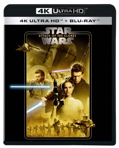 STAR WARS - Star Wars: Attack Of The Clones - Japan 4K Ultra HD Blu-ray Disc+2Blu-ray Disc