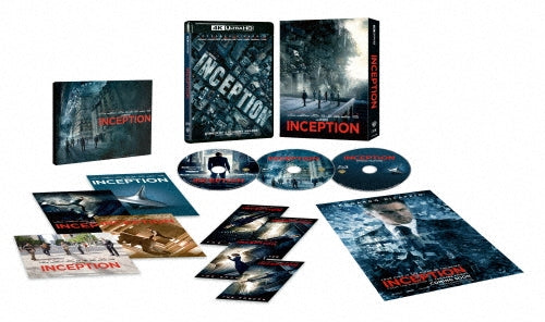 Movie - Inception - Japan 4K Ultra HD Blu-ray Disc+2Blu-ray Disc