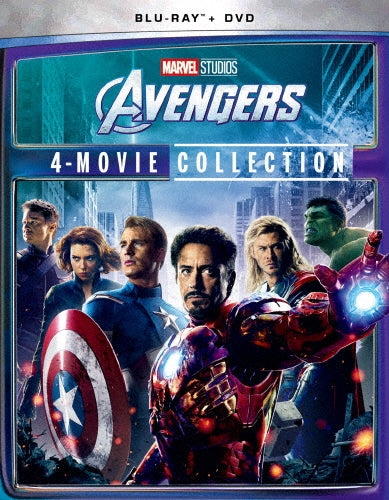 Movie - Avengers: 4-Movie Collection - Japan 4 Blu-ray Disc + 4 DVD Box Set