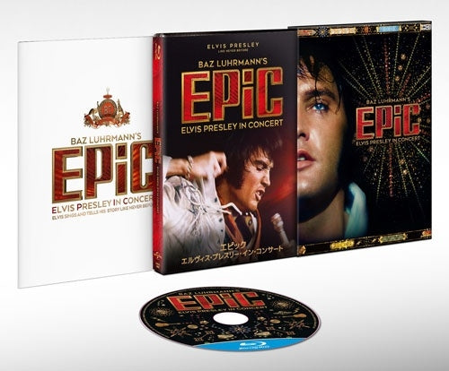 Elvis Presley - EPiC: Elvis Presley In Concert - Japan Blu-ray Disc