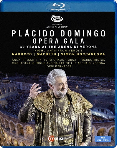 Placido Domingo - Placido Domingo-opera Gala/50 Yeats at the Arena Di Verona - Import Blu-ray Disc