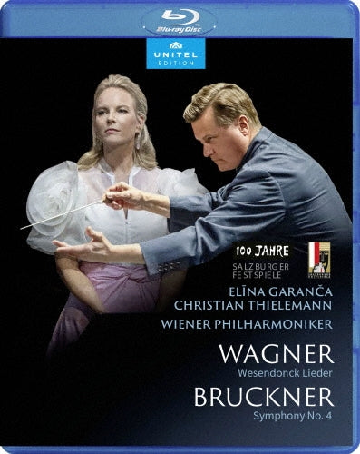 Christian Thielemann - Bruckner: sym No.4 .wagner: wesendonck Lieder - Import Blu-ray Disc