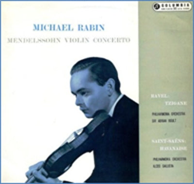 Michael Levin - Mendelssohn: Violin Concerto Op.64, Ravel: Tzigane, Piece en forme de Habanera - Import LP Record