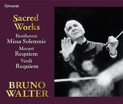 Bruno Walter, New York Philharmonic, Metropolitan Opera Orchestra - Religious Song Collection (Beethoven: Misa Solemnis / Mozart: Requiem / Verdi: Requiem) - Import 3 UHQCD Limited Edition
