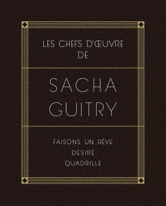 Movie - Sacha Guitry Blu-ray Box - Japan 3 Blu-ray Disc Limited Edition