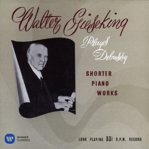 Walter Gieseking - Debussy: Suite Bergamasque. Ar - Japan CD