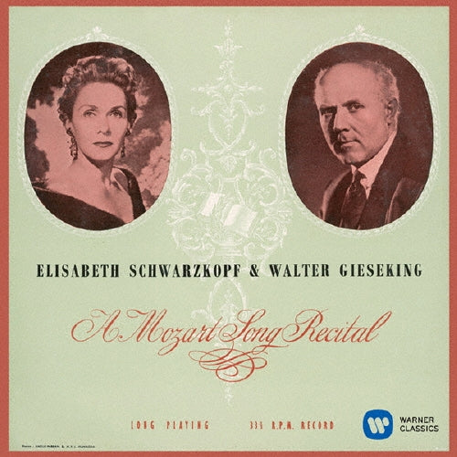 Elisabeth Schwarzkopf (soprano) - Mozart Recital - Japan CD