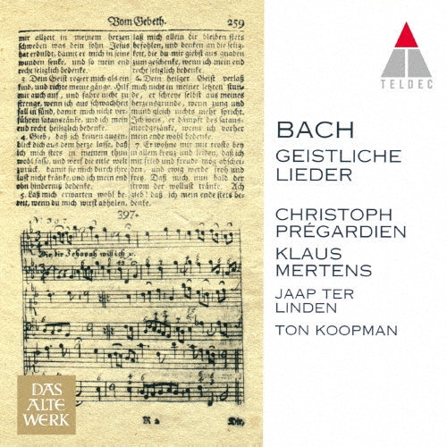 Christoph Pregardien - Bach: Religious Song Collection - Japan CD