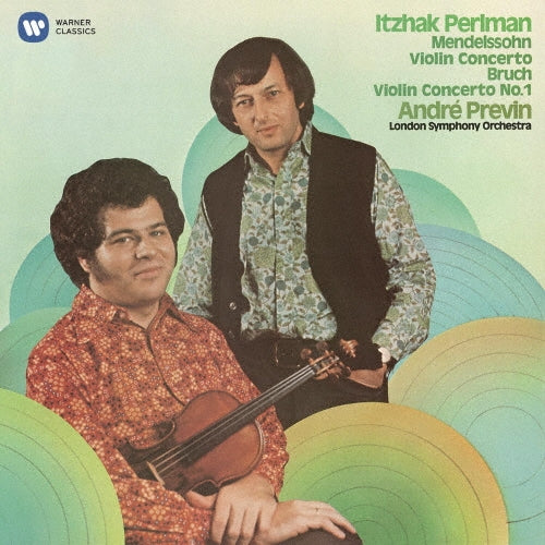 Itzhak Perlman - Mendelssohn: Violin Concerto Bruch - Japan CD