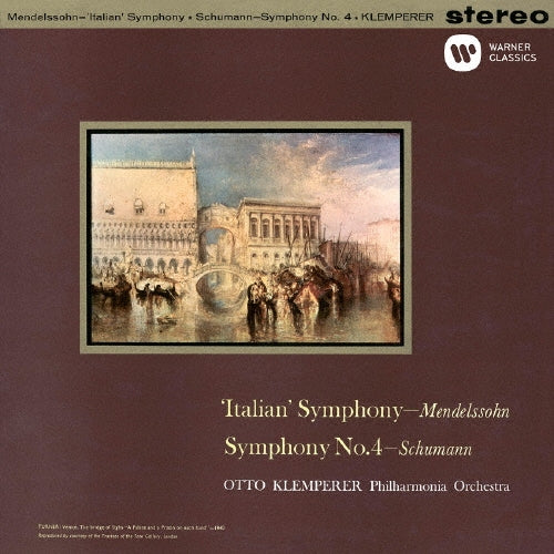 Otto Klemperer - Mendelssohn: Symphony 4 Italian - Japan CD