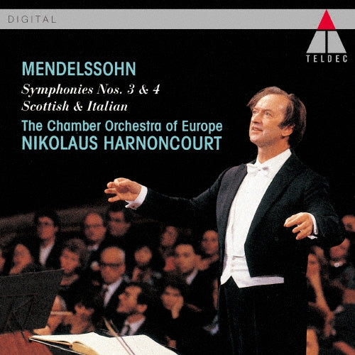 Nikolaus Harnoncourt - Mendelssohn: Symphonies 3 & 4 - Japan CD