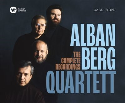 Alban Berg Quartett - Alban Berg Quartet / The Complete Warner Recordings(+8DVD) - Import 62 CD+8DVD Box Set Limited Edition