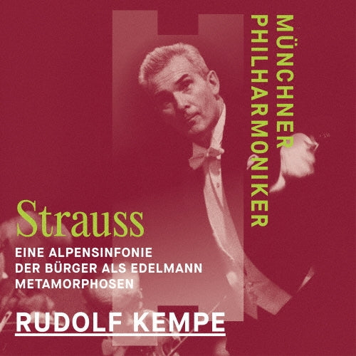 Rudolf Kempe、Munchner Philharmoniker - Eine Alpensinfonie -Richard Strauss Works- (Lumiere Series) - Japan 2 SACD Hybrid