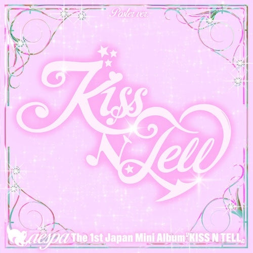 aespa - KISS N TELL - Japan Poster Ver. CD