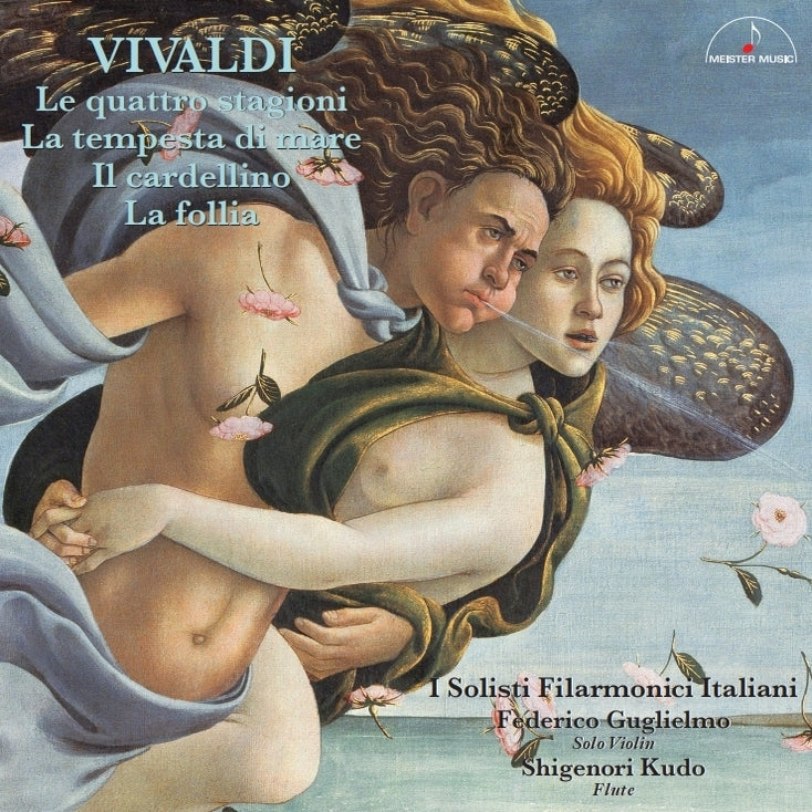 I Solisti Filarmonici Italiani, Federico Guglielmo (violin), Shigenori Kudo (flute)、Vivaldi (1678-1741): - Antonio Lucio Vivaldi: The Four Seasons, La Tempesta Di Mare, Etc. - Japan CD