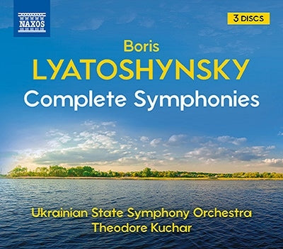 Ukraine National Symphony Orchestra - Lyatoshinsky: Complete Symphony Collection Glazina - Import 3 CD Box set
