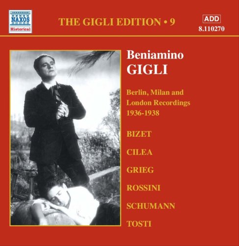 Schubert Chamber Orchestra Berlin, Benno Geyer. - Beniamino Gigligigli Edition Vol.9-milan, London, Berlin Recordings - Import CD