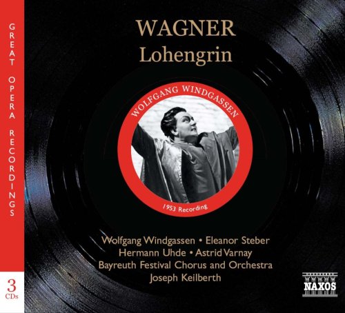 Wagner (1813-1883) - Lohengrin: Keilberth / Bayreutherfestspielhaus Windgassen Steber (1953) - Import 3 CD