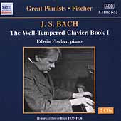 Edwin Fischer - Bach: The Well-Tempered Clavier Collection Volume 1 (Prelude and Fugue No. 1 - 24) - Import 2 CD