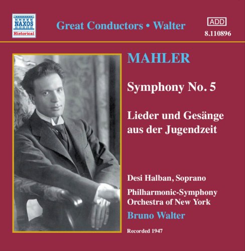Mahler (1860-1911) - Sym.5: Walter / Nyp (1947)+etc - Import CD