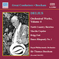 Thomas Beecham & Royal Philharmonic Orchestra - Delius:Orchestral Works Vol.4:Marche Caprice/Brigg Fair/etc - Import CD
