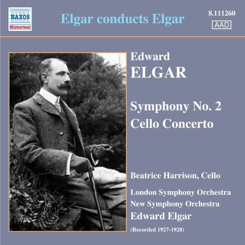 Elgar (1857-1934) - Sym.2, Cello Concerto: Elgar / Lso New So Harrison(Vc) - Import CD