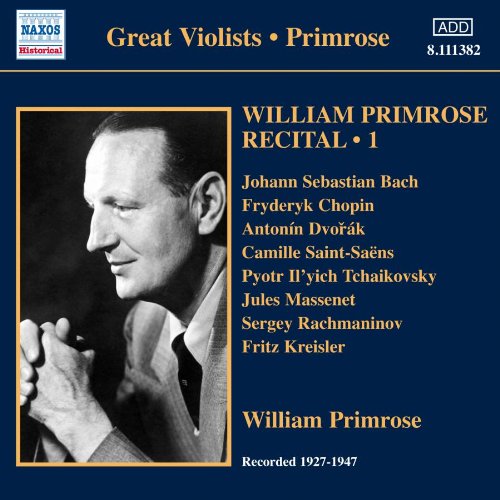 William Primrose - William Primrose Recital Vol.1 - Import CD