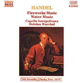 Capella Istropolitana - Handel: Orchestral Works - Import CD