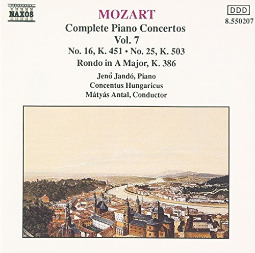 Mozart (1756-1791) - Piano Concerto.16, 25: Jando / Antal / - Import CD