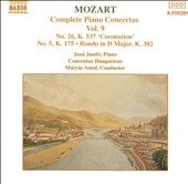 Concentus Hungaricus Orchestra - Mozart: Piano Concertos, Vol. 9 - Import CD