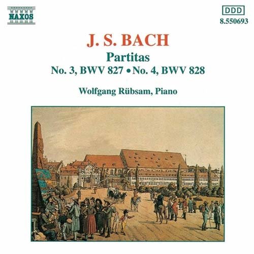 Bach (1685-1750) - Partitas.3, 4 : Rubsam - Import CD