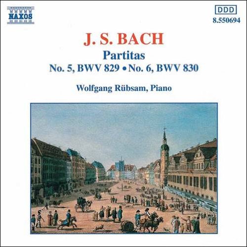 Bach (1685-1750) - Partitas.5, 6 : Rubsam(P) - Import CD