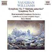 Rimsky-korsakov / Bakels / Malaysian Po - Vaughan Williams: Symphonies Nos 7 & 8 - Import CD