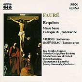 Jeremy Summerly - Faure: Requiem - Import CD