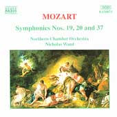 Northern Chamber Orchestra - Mozart: Symphonies nos 19, 20 & 37 / Ward, Northern CO - Import CD