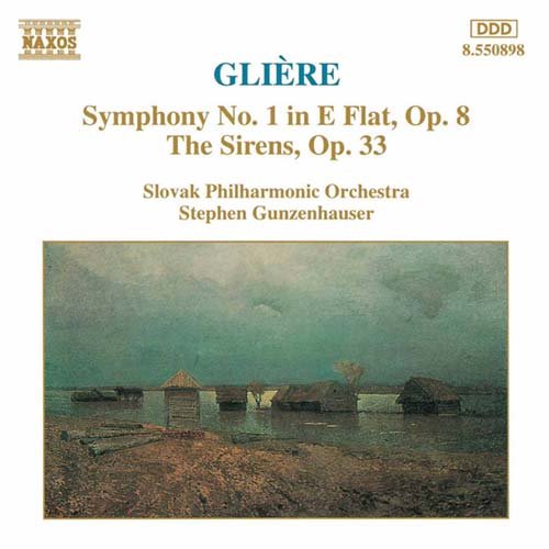 Gliere (1875-1956) - Sym.1: Gunzenhauser / Slovak.po - Import CD