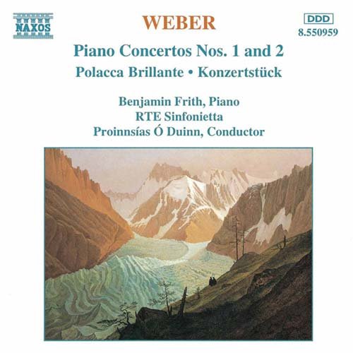 Weber (1786-1826) - Piano Concertos.1, 2, Etc: フリス / オディウム / - Import CD