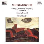 Eder String Quartet - Shostakovich: String Quartets, Vol. 2 - Import CD