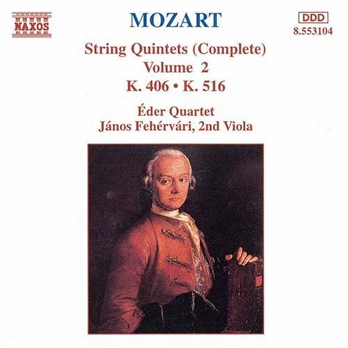 Mozart (1756-1791) - String Quintet.2, 4: Eder.sq Fehervari(Va) - Import CD
