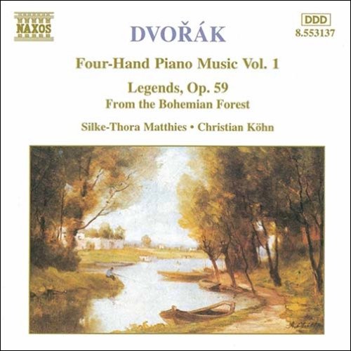 Dvorak, Antonin(1841-1904) - Piano Works For 4 Hands Vol.1 Legends: Matthies / Kohn - Import CD
